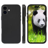 iPhone 16 Pro dbramante1928 Lynge Magnet Flip-deksel i ekte skinn - MagSafe-kompatibel - Svart