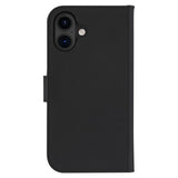 iPhone 16 Plus dbramante1928 Lynge Magnet Flip-deksel i ekte skinn - MagSafe-kompatibel - Svart