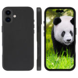 iPhone 16 Plus dbramante1928 Lynge Magnet Flip-deksel i ekte skinn - MagSafe-kompatibel - Svart