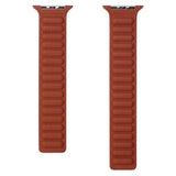 Lippa Apple Watch (38/40/SE/41/42 mm) magnetisk lærreim - brun