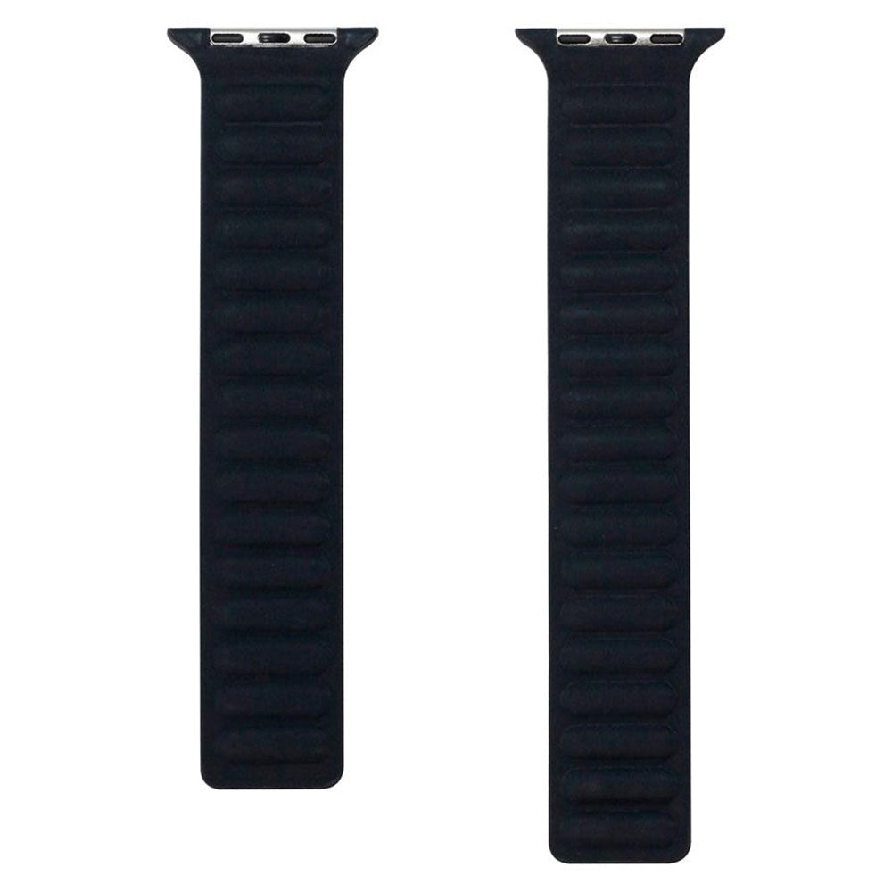 Apple Watch (38/40/SE/41/42 mm) Magnetisk Lippa finvevd stropp - svart