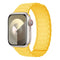 Lippa Apple Watch (38/40/41/42 mm) Magnetisk Silikone Urrem - Gul