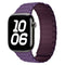 Lippa Apple Watch (38/40/41/42 mm) Magnetisk Silikone Urrem - Lilla