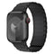 Lippa Apple Watch (42/44/45/46/49 mm) Magnetisk Silikone Urrem - Sort