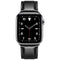Lippa Apple Watch (38/40/41/42 mm) Kunstlæder Urrem - Sort