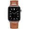 Lippa Apple Watch (42/44/45/46/49 mm) Kunstlæder Urrem - Brun