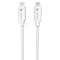 Lippa Kabel USB-C til USB-C 100W - 1m - Hvit