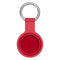 Lippa AirTag Cover m. Nøkkelring - Rød