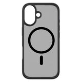 Lippa iPhone 17 Hybrid Bagside Cover - MagSafe Kompatibel - Mat / Sort