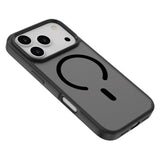 Lippa iPhone 17 Pro Hybrid Bagside Cover - MagSafe Kompatibel - Mat / Sort
