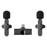 Lippa 2nd trådløs mikrofon m. USB-C - Svart