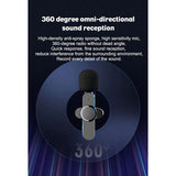 Lippa 2nd trådløs mikrofon m. USB-C - Svart