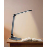 Lippa Aluminium LED Skrivebordslampe - Sølv 
