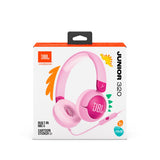 JBL Junior 320 Maks. 85 dB barnehodesett m. Ledning - On-Ear Hodetelefoner - Rosa