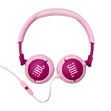 JBL Junior 320 Maks. 85 dB barnehodesett m. Ledning - On-Ear Hodetelefoner - Rosa