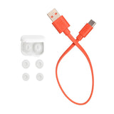 JBL TUNE FLEX 2 - True Wireless Høretelefoner In-Ear - Adaptiv Støjreduktion - Hvid