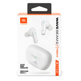 JBL Wave Beam 2 True Wireless Headset - In-Ear - Hvit