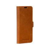 Samsung Galaxy A52s (5G) / A52 (4G / 5G) - dbramante1928 Lynge 2-i-1 Ægte Læder Flip Cover - Tan
