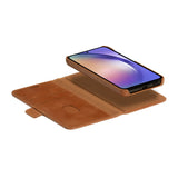 Samsung Galaxy A54 (5G) - dbramante1928 Lynge 2-i-1 Ægte Læder Flip Cover - Tan