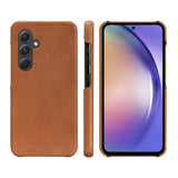 Samsung Galaxy A54 (5G) - dbramante1928 Lynge 2-i-1 Ægte Læder Flip Cover - Tan
