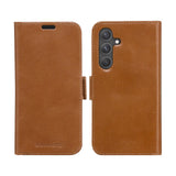 Samsung Galaxy A55 (5G) - dbramante1928 Lynge 2-i-1 Ægte Læder Flip Cover - Tan