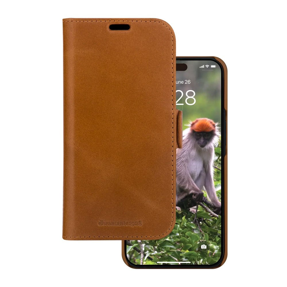 dbramante1928 iPhone 17e / 16e / 15 / 14 / 13  Lynge Flip Cover - Tan