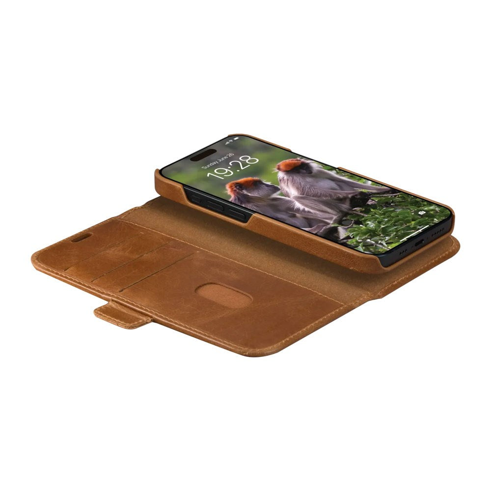 dbramante1928 iPhone 17e / 16e / 15 / 14 / 13  Lynge Flip Cover - Tan