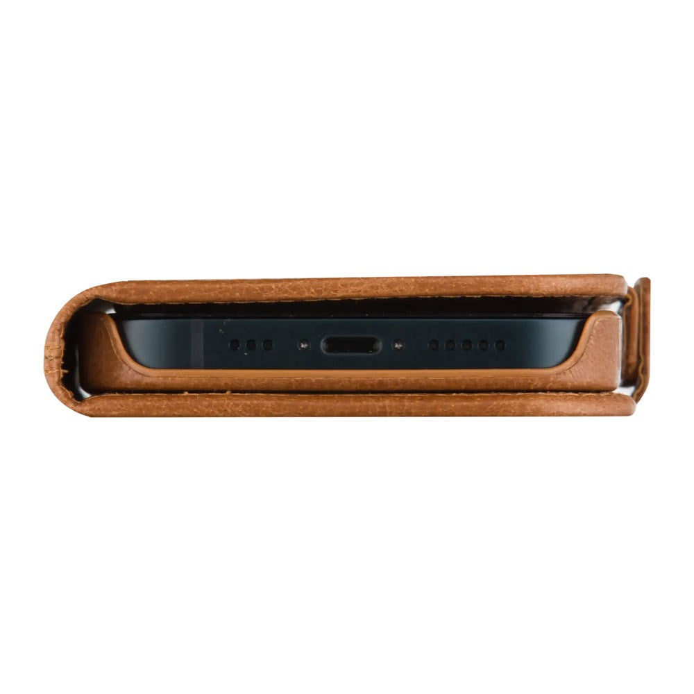 dbramante1928 iPhone 17e / 16e / 15 / 14 / 13  Lynge Flip Cover - Tan