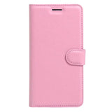 Apple iPhone SE (2022/2020)/8/7 Litchi FlipCover m. Kortholder - Rosa