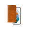 Samsung Galaxy S21 FE - dbramante1928 Lynge 2-i-1 Flip Cover - Ægte Læder - Brun