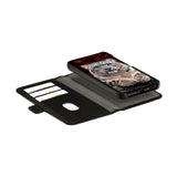 Samsung Galaxy S24 FE - dbramante1928 Lynge 2-i-1 Ægte Læder Flip Cover - Black
