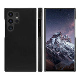 Samsung Galaxy S24 Ultra dbramante1928 Lynge Magnet Flip-deksel i ekte skinn - svart