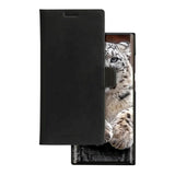 Samsung Galaxy S24 Ultra dbramante1928 Lynge Magnet Flip-deksel i ekte skinn - svart