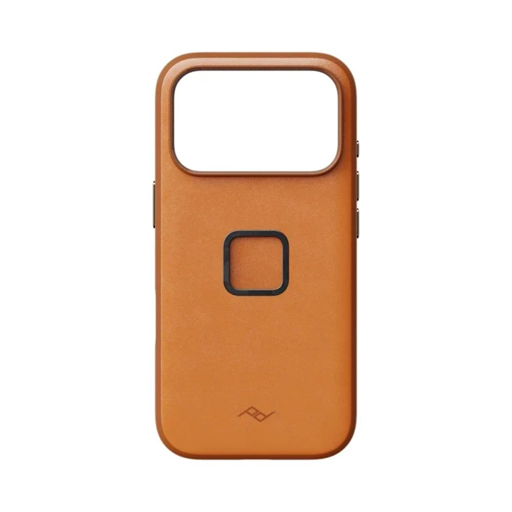 iPhone 18 Pro Peak Design Everyday Bagside Cover - MagSafe Kompatibel - Amber Leather