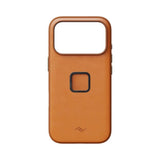 iPhone 18 Pro Peak Design Everyday Bagside Cover - MagSafe Kompatibel - Amber Leather