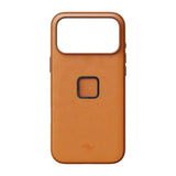 iPhone 18 Pro Max Peak Design Everyday Bagside Cover - MagSafe Kompatibel - Amber Leather