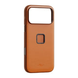 iPhone 18 Pro Max Peak Design Everyday Bagside Cover - MagSafe Kompatibel - Amber Leather