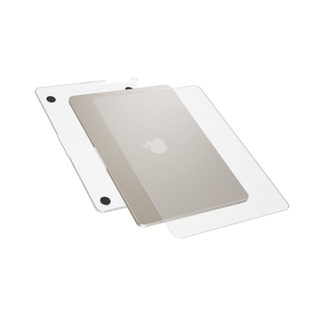Epico Slim Shell - MacBook Air 13" M2/M3/M4 (2022-2025) - Matt gjennomsiktig