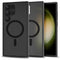 Samsung Galaxy S23 Ultra Tech-Protect Magmat-deksel - MagSafe-kompatibel - Mattsvart