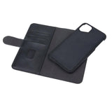iPhone 11 GEAR Skinndeksel m. Lommebok &amp; Magnet - Svart