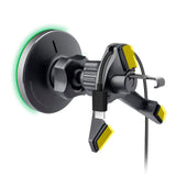 SBS Snap Charge Mobilholder for bilventilasjon m. Trådløs lading 15W - MagSafe-kompatibel - Svart