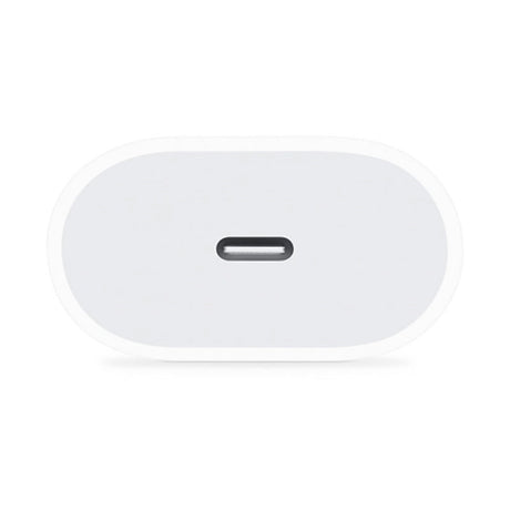 Original Apple PD (Power Delivery) 20W Vegglader m. USB-C – Hvit (MUVV3ZM/A)