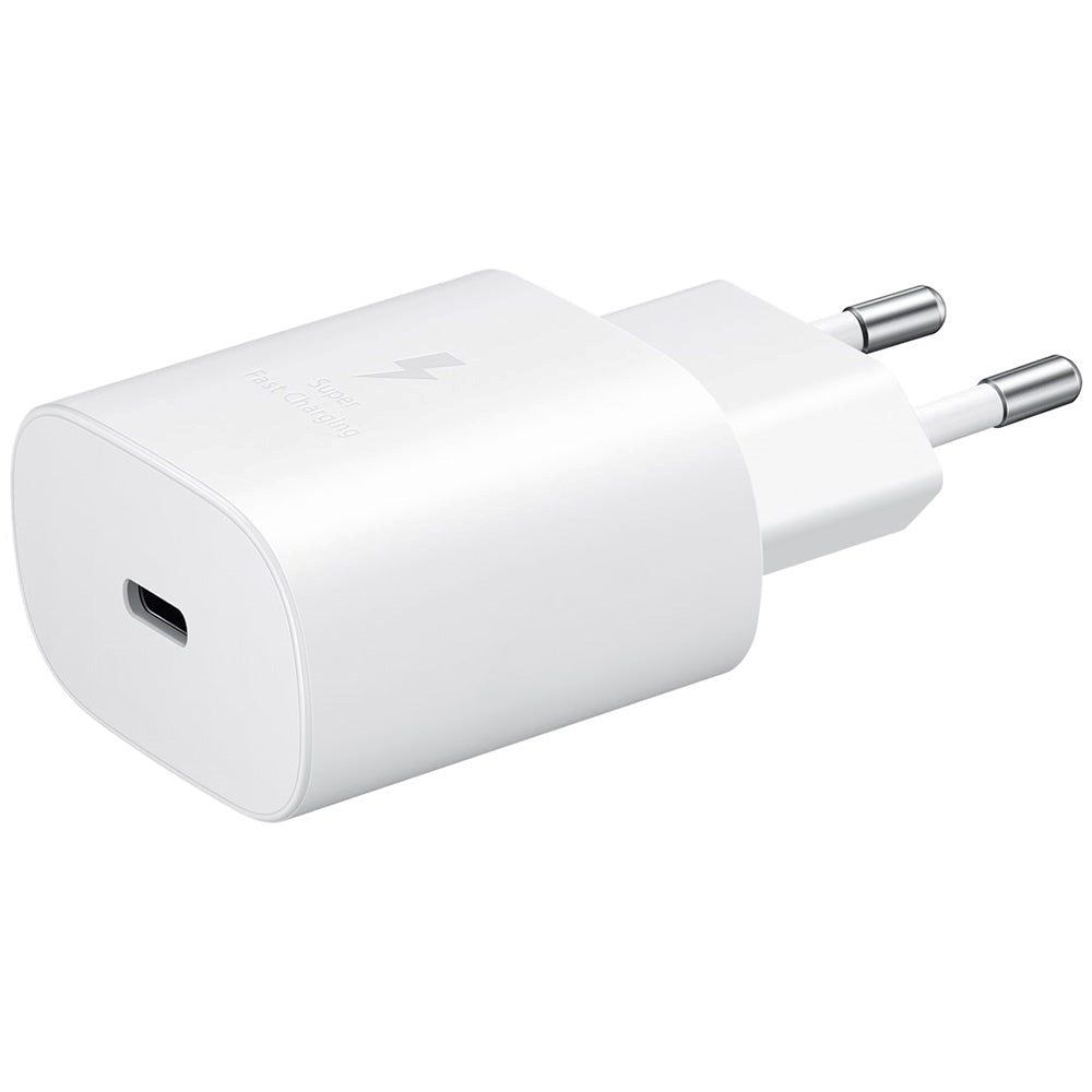 Samsung Super Fast Charge Travel Adapter 25W m. USB-C Kabel - Hvid