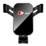 Mobilholder til Bil - Audi A1/S1 (Årgang 2010-2018) - Max Mobil: 70 x 100mm - Sort