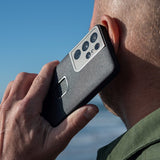 Peak Design Samsung Galaxy S23 Ultra Stoffdeksel m. SlimLink-brakett - MagSafe-kompatibel - Kull