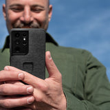 Peak Design Samsung Galaxy S23 Ultra Stoffdeksel m. SlimLink-brakett - MagSafe-kompatibel - Kull