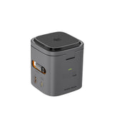 Mobile Origin Qi2 6-i-1 Multifunktionel Foldbar Trådløs Oplader - Sort