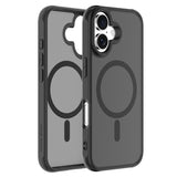 Mobile Origin iPhone 17 Hybrid Mobil Cover - MagSafe Kompatibel - Mat Sort