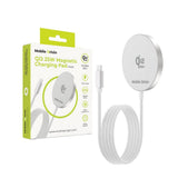 Mobile Origin Trådløs Oplader Qi2 25W - MagSafe Kompatibel - Hvid