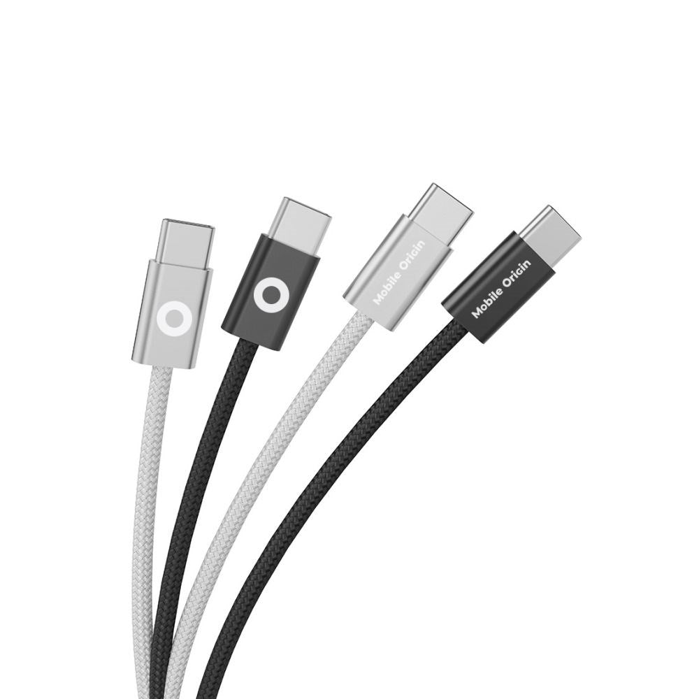 Mobile Origin UltraSlim Kabel - USB-C til USB-C - 60W - 1m - Sort
